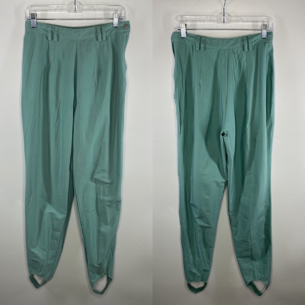 Gina Peters Blue Vintage Stirrup Pants/Trousers